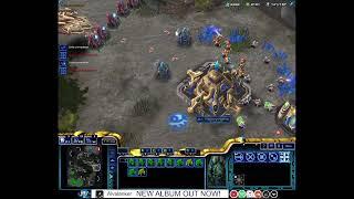 Starcraft 2 -  Human vs Artificial Intellgence War Games GETTING TO ELITE AIw/Music