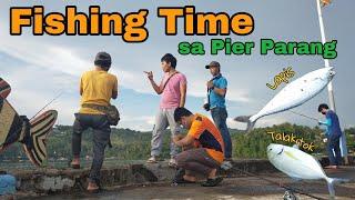 Fishing Time Sa Pier Parang | Saiden Ido