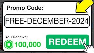 This *SECRET* Promo Code Gives FREE ROBUX! (Roblox December 2024)