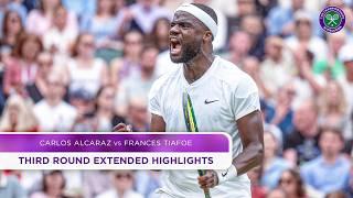 Epic five set thriller | Carlos Alcaraz vs Frances Tiafoe | Extended Highlights | Wimbledon 2024