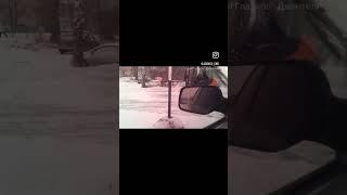 Вилочный погрузчик на чистке снега ) берем заявки только на обьем #jcb4cx #ekb #jcb #excavator