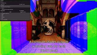 OpenGL Variable Rate Shading (VRS)