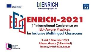 Normalizing ELF competence: Perspectives & challenges for teacher education—Kurt Kohn (ENRICH-2021)