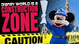 Disney World Becomes a CONSTRUCTION ZONE: Should Families Wait Years for Magic Kingdom to Finish?