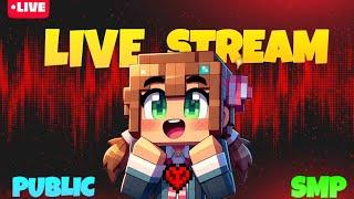 MINECRAFT PUBLIC SMP LIVE | JAVA / BEDROCK 24/7 LIVE SERVER #minecraft #live #shortsfeed  #smp