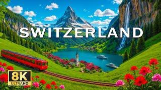 WONDERS OF SWITZERLAND |  Discover the Hidden Beauty of the Swiss Alps |  8k Travel Guide