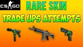 CS GO - Rarest Skin Trade Ups! Modern Hunter & Nuclear Threat Factory New Attempts