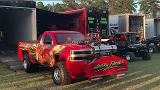 Blown Hemi Starts on Methanol at 2500HP switches to Nitro Methane at 11000HP.... WATCH THIS! #shorts