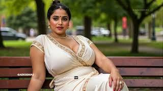 4K AI Desi Divas Lookbook Ep - 202 |  Autumn Flow | Central Park Elegance | AI Fashion Unveiled