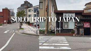 MY VIRGIN ONSEN EXPERIENCE in Japan | Solo trip to Japan Part 5 | Wakura Onsen