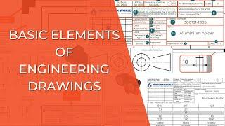 Overview of Basic Elements of Engineering Drawing (ISO)