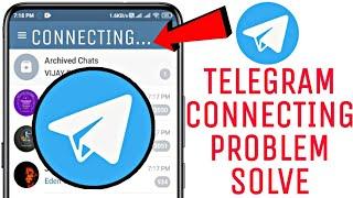 Telegram connecting Problem Solution || How To Fix Connecting Problem In Telegram