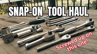 Snap-on Tool Haul - I DIDN"T READ THE AUCTION DESCRIPTION!