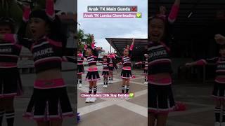 Anak TK Lomba Cheerleading | Kostumnya Lucu Banget | Sparkz The Little Cheerleaders