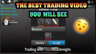THE BEST TRADING VIDEO [GAINED SO MANY VALUE!] (ROBLOX ASSASSIN)