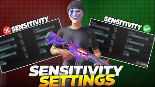 UPDATE 3.5BEST SENSITIVITY CODE & 4 FINGER CLAW SETTINGS | PUBG MOBILE/BGMI