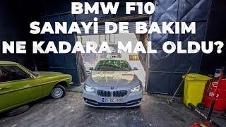 BMW 5 SERİSİNE F10 SANAYİDE BAKIM YAPTIK NE KADAR TUTTU ?