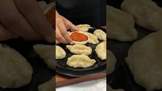 Veg Momos ASMR Cooking #shorts #crunchytreats #asmr #food #cooking #streetfood #vegmomos #momosasmr