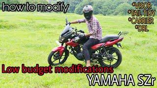 How to modify YAMAHA SZR/budget modifications on YAMAHA SZr/simple modifications on YAMAHA SZr