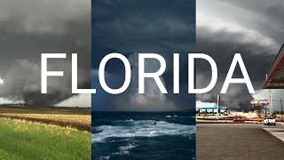 AQSHning Florida shtatida daxshatli Tornado ️ #USA #Florida #america #Tornado