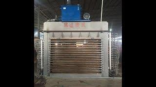 500ton plywood cold press & plywood hot press factory