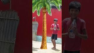How big did the tree grow by pouring water on it vfx music video️ #landscapearchaeology #editing