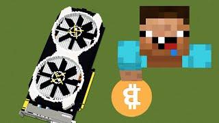 BITCOIN FARM in MINECRAFT RTX 3090 SUPER