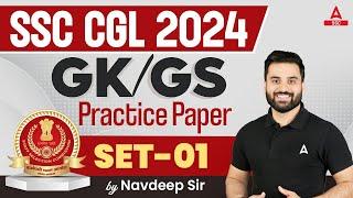 SSC CGL 2024 | SSC CGL GK-GS Classes By Navdeep Sir | Practice Paper Set 1