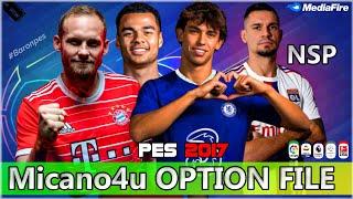 PES 2017 NSP OPTION FILE 2023