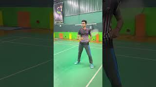 "Fast Backhand Drive Technique with Thumb Grip"#badminton #badmintonlovers #badmintonplayer #bwf