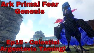 ARK Primal Fear Genesis EP18 - Celestial Argentavis Taming!