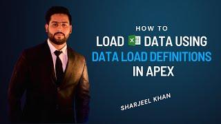 How to Load Data into table using "Data Load  Definitions" In Apex