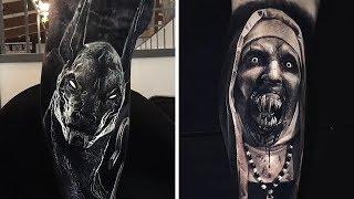 Realistic Scary Tattoos By Eliot Kohek | Bored Panda Art