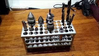 Organizer for drills and tools