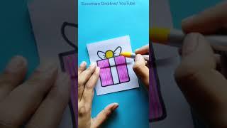Beautiful Father’s Day | Surprise Father gifts | Handmade card | #dad #gifts #shorts #youtubeshorts