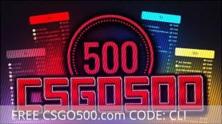 FREE CSGO500.com 5$!