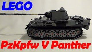 LEGO PzKpfv V Panther [Lego Tank MOC] (reuploaded)