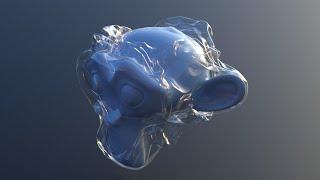 Vacuum film around the object. Blender tutorial