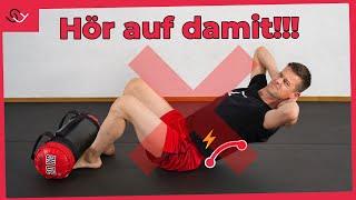 Bauchtraining ohne Rückenschmerzen - So geht’s!