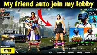 How to solve autoaceepting teammate's invite issue | PUBG mobile tips and tricks New Update