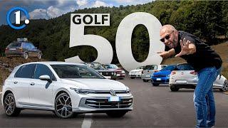 Abbiamo provato tutte le VOLKSWAGEN GOLF della storia!  (Preferenze?)