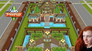 The Sims FreePlay дом с оригинальным дизайном & house with original design