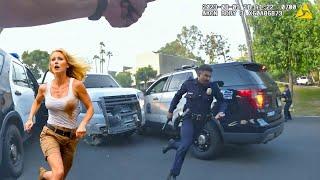 MOST BRUTAL High-Speed Police Chases Caught on Dashcam! You'd Think Are Fake MOST FEARED Cop Ever#17