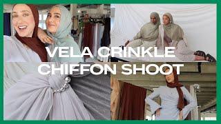 VELA’s Crinkle Chiffon studio photoshoot | VELA Vlog Ep. 5 | Behind the Scenes