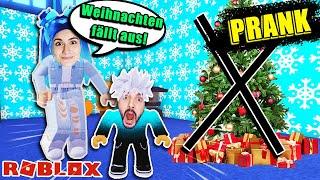 WEIHNACHTSPRANK VON MAMA DANIA AN BABY KAAN! Weihnachten fällt dieses Jahr aus [Roblox Deutsch]