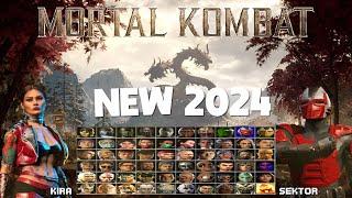 NOVO MUGEN MORTAL KOMBAT 1 2024 VAMOS TESTAR