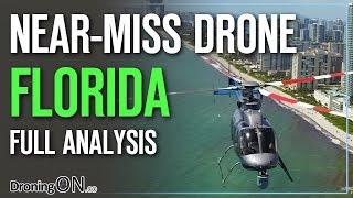 Drone Near-Miss in Florida, Hollywood Beach - Full Analysis