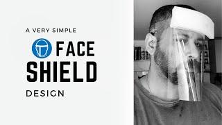 Simple DIY Full Face Shield Using OHP / Transparency Film