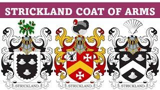 Strickland Coat of Arms & Family Crest - Symbols, Bearers, History