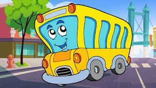 Wheels on the Bus - Pip Pip Kids TV Nursery Rhymes & Kids Songs #SHORTS